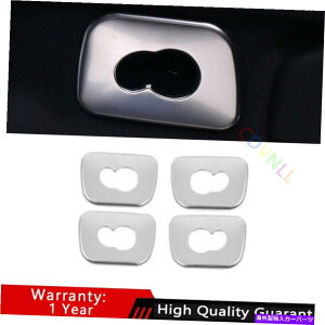 TVF[h {{XC60 2018-2021Vo[`^J[CeA[ttbNt[gɓKĂ܂ Fit For Volvo XC60 2018-2021 Silver Titanium Car Interior Roof Hooks Frame Trim