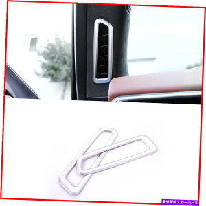 �T���V�F�[�h Maserati Levante 2016 2* Chrome Front Pillar Collor�A�E�g���b�g�t���[���J�o�[�g�����p For Maserati Levante 2016 2* Chrome Front Pillar Column Outlet Frame Cover Trim�y���s�A���i�z