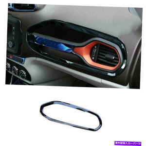 TVF[h Jeep Renegade 2015-2020 Black Steel Dashboard CopilotnhgJo[ɓKĂ܂ Fit For Jeep Renegade 2015-2020 Black Steel Dashboard Copilot Handle Trim Cover