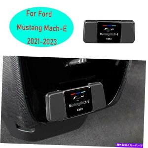 TVF[h tH[h}X^O}bn-E 2021-2023ubNAUSB\Pbgt[Jo[1PCS For Ford Mustang Mach-E 2021-2023 Black Rear USB Socket Control Frame Cover 1pcs