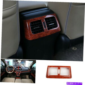 TVF[h z_CR-V CRV 12-2016s[`EbhOCobNEGAAEgbgxgJo[g For HONDA CR-V CRV 12-2016 Peach Wood Grain Back Row Air Outlet Vent Cover Trim