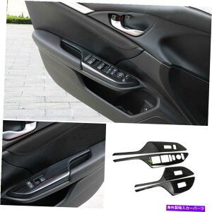 TVF[h z_VrbN2016-21 10th`^tgXCb`{^Jo[gp For Honda Civic 2016-21 10th Black Titanium Window Lift Switch Button Cover Trim