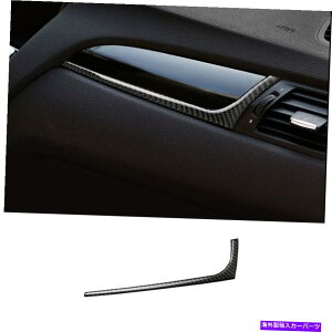TVF[h BMW x3 f25 x4 2011-17p̖{̃J[{t@Co[̕c܃_bV{[hXgbvJo[g Real Carbon Fiber Co-Pilot Dashboard Strip Cover Trim For BMW X3 F25 X4 2011-17