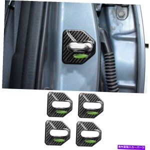 TVF[h hAobNیJo[XoAEgobNp̃J[{t@Co[X`[g15-2019 Door Buckle Protection Cover Trim Carbon Fiber Steel For Subaru Outback 15-2019