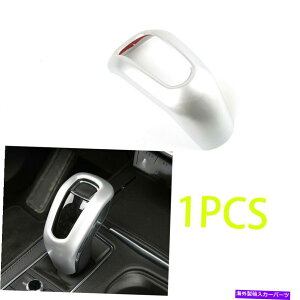 TVF[h Cadillac XT4ɓKĂ܂18-2019 ABS}bgVo[R\[MAVtgmuJo[g Fit For Cadillac XT4 18-2019 ABS Matte Silver Console Gear Shift Knob Cover Trim