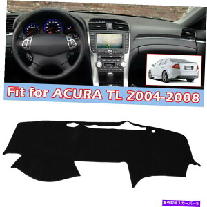 TVF[h 2004N2008NAcura TL̍̎Ԃ̃_bVJo[}bg_bV{[hpbh Black Left-Hand-Drive Car Dash Cover Mat Dashboard Pad For 2004-2008 Acura TL