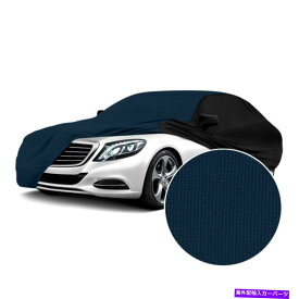 カーカバー 三菱ミラージュ97-02カーカバーサテンストレッチ屋内ネイビーブルーカスタムカー For Mitsubishi Mirage 97-02 Car Cover Satin Stretch Indoor Navy Blue Custom Car