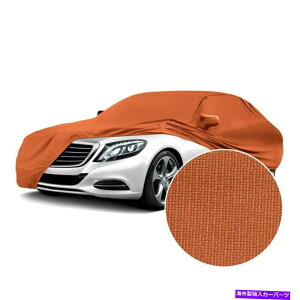 J[Jo[ J[}[Nv 77-79TeXgb`CtFmIWJX^J[Jo[ For Lincoln Mark V 77-79 Satin Stretch Indoor Inferno Orange Custom Car Cover