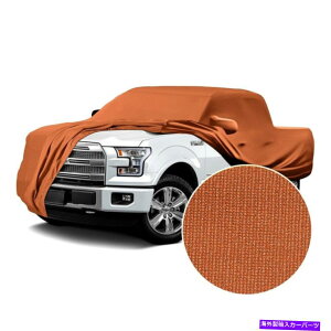 J[Jo[ _bWp[5083-86J[Jo[TeXgb`CtFmIW For Dodge Power Ram 50 83-86 Car Cover Satin Stretch Indoor Inferno Orange