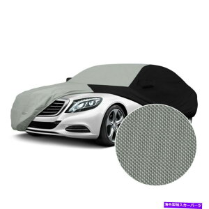 J[Jo[ ZfXxcSLC43 AMG 17-19 STORMPROOFO[JX^J[Jo[WubNTCh For Mercedes-Benz SLC43 AMG 17-19 Stormproof Gray Custom Car Cover w Black Sides