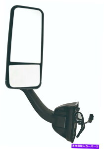 US~[ Freightliner Cascadia 2008-2014hCo[̃p[MTChr[~[ubN FREIGHTLINER CASCADIA 2008-2014 LEFT DRIVER POWER HEATED SIDE VIEW MIRROR BLACK