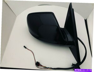 US~[ 106AEfBQ5 SQ5 2010-17̃[AVXgtubNEqTCh~[ #106 BLACK RIGHT PASSENGER SIDE MIRROR WITH LANE ASSIST FOR AUDI Q5 SQ5 2010-17
