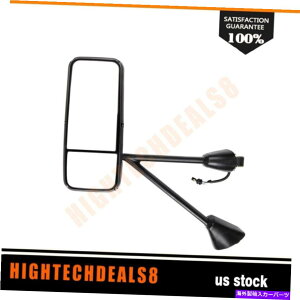 US�~���[ LH for 08-16 Kenworth T170 T370 T600 T660�h���C�o�[�T�C�h�r���[���S�~���[�u���b�N LH For 08-16 Kenworth T170 T370 T600 T660 Driver Side View Complete Mirror Black�y���s�A���i�z