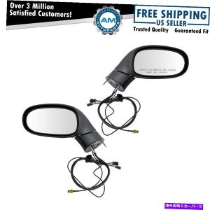 US~[ ~[p[M05-13Rxbĝ߂̃WIX[XubNyA Mirror Power Heated Memory Sat Radio Smooth Black Pair for 05-13 Corvette New