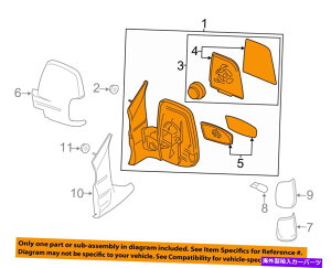 US~[ Ford OEM 15-18 TRANSIT-350 DOOR SIDE REAM VIEW-MIRROR ASSY RIGHT CK4Z17682DA FORD OEM 15-18 Transit-350 Door Side Rear View-Mirror Assy Right CK4Z17682DA