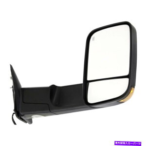 US�~���[ Dodge Ram 2500 2010�̃~���[����ȑ��̓d��w/������p�b�P�[�W�̃e�N�X�`���[ For Dodge Ram 2500 2010 Mirror Passenger Side Power w/ Towing Package Textured�y���s�A���i�z