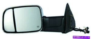 US�~���[ RAM 3500 2011�h�A�~���[�h���C�o�[���̏ꍇ|�p���[|���M|�N���� For Ram 3500 2011 Door Mirror Driver Side | Power | Heated | Chrome