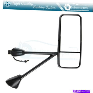 US~[ iEj2008N2016NɂčgbN~[܂P[X̎tv[g (Right) Black Truck Mirror Complete For 2008-2016 Kenworth Mounting Plates