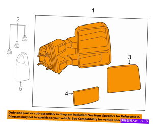 US~[ tH[hOEM F-250X[p[f[eBtghATChAr[~[8C3Z17683AC FORD OEM F-250 Super Duty Front Door-Side Rear View Mirror Left 8C3Z17683AC