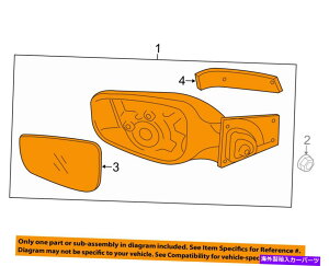 US�~���[ �q�����_�COEM 11-13�G�����g���h�A�T�C�h���A�r���[�~���[�A�Z�� HYUNDAI OEM 11-13 Elantra Door Side Rear View-Mirror Assy Left 876103X140