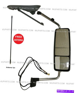 USミラー ドアミラーパワー加熱クロムw/ターン信号RH(適合:国際的なプロスタ) Door Mirror Power Heated Chrome w/ Turn Signal RH (Fit: International ProStar)