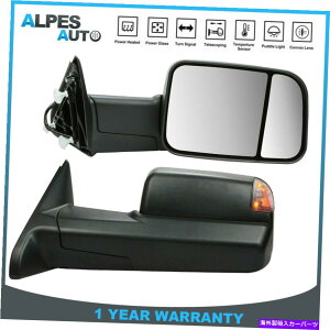 US~[ 09-17_bWRAM 1500 10-17 RAM 2500 35002PCSdM܂肽݌ 2PCS Power Heated Fold Tow Mirrors For 09-17 Dodge Ram 1500 10-17 Ram 2500 3500