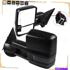 US~[ 2 x Puddle Light Tow Mirrors PowerMMNAXCg̃V{[ 2 X Puddle Light Tow Mirrors Power Heated Signal Clearance Light For Chevrolet