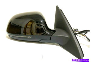 US~[ 107AEfBQ3 w/ 16ŝ߂̎ԐAVXgtubNEqTCh~[ #107 BLACK RIGHT PASSENGER SIDE MIRROR WITH LANE ASSIST FOR AUDI Q3 W/ 16 PINS