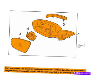 US~[ Kia OEM 11-13 Optima Door Side Rear View-Mirror Assy lefted 876102T130 KIA OEM 11-13 Optima Door Side Rear View-Mirror Assy Left 876102T130