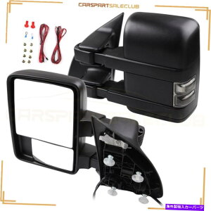 US�~���[ 2 X�����~���[�X�p���[���M���������܂���N���A�����X�����vFORD F250 F350 03-07 2 X Tow MirrorsPower Heated Puddle Arrow Clearance Lamp For Ford F250 F350 03-07�y���s�A���i�z