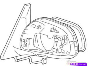 US~[ OEMg^4runner LtdAE^[Ar[~[87910-35A61qtBbg2010-14 OEM TOYOTA 4RUNNER LTD OUTER REAR VIEW MIRROR 87910-35A61 PASSENGER FITS 2010-14