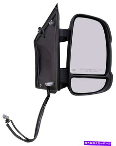 US~[ 14-19v}X^[1500q̃eNX`[ubNpubNp[~[OX Brock Power Mirror Glass for 14-19 Ram ProMaster 1500 Passenger Textured Black