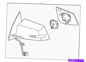 US~[ {GMubNȃTChhA~[23130954 Genuine GM Black Passenger Side Door Mirror 23130954