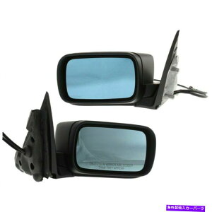 US~[ 2001-05 BMW 325i 99-2000 328ip[tH[hMh\2pc̃p[~[ Power Mirror For 2001-05 BMW 325i 99-2000 328i Power Fold Heated Paintable 2Pc