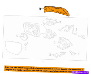US�~���[ �V�{���[GM OEM Impala�h�A�T�C�h���A�r���[�~���[�J�o�[�L���b�v�g������22997388 Chevrolet GM OEM Impala Door Side Rear View-Mirror Cover Cap Trim Left 22997388�y���s�A���i�z