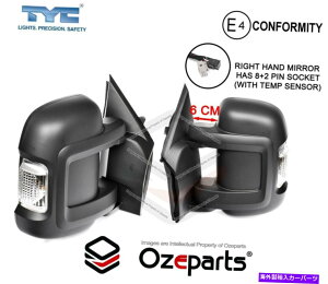 US~[ yAlh+rhdChA~[V[gA[5wO[uwt blk for fiat ducato 07?on Pair LH+RH Electric Door Mirror Short Arm 5W Globe WT BLK For Fiat Ducato 07~On