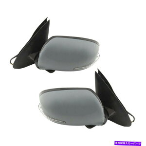 US~[ 2xobNr[Ar[~[^[VOiCgOHAEg_[ɃtBbg 2x Rearview Rear View Mirror Turn Signal Light fit for Mitsubishi Outlander