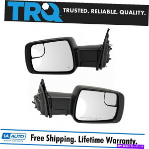 US~[ TRQ~[yAp[MX|b^[KXxZT[LH RH RAM 1500pRHZbg TRQ Mirror Pair Power Heated Spotter Glass Temp Sensor LH RH Set for Ram 1500