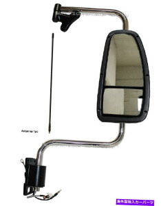 US�~���[ ����9200 9400i 9900i�̐V��������ȑ��q�[�g�u���b�N�A�[���h�A�~���[ New Passenger Side Heat Black Arm Door Mirror FOR International 9200 9400i 9900i