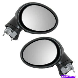 US~[ 07-15p~jN[p[Ar[hA~[p[tH[hMh\ZbgyA For 07-15 Mini Cooper Rear View Door Mirror Power Fold Heated Paintable SET PAIR