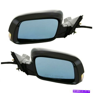 US~[ 2009-14 Acura TL Base Sh-Awd}jA܂肽for for 2009-14̃p[~[2pc Power Mirror For 2009-14 Acura TL Base SH-AWD Manual Fold With Signal Light 2Pc