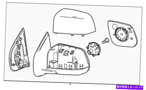 US~[ {GMvC~OhCo[TChhA~[84979795 Genuine GM Primed Driver Side Door Mirror 84979795