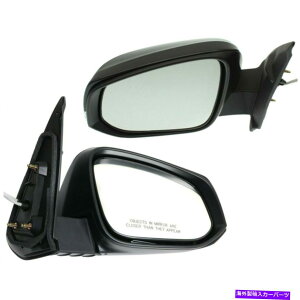 US�~���[ 2�̐V�����Z�b�gTOYOTA TACOMA 2016-20 LH��RH SIDE PWR MIRROR MAN FOLDINGHTD New Set Of 2 Fits TOYOTA TACOMA 2016-20 LH & RH Side Pwr Mirror Man Folding Htd�y���s�A���i�z