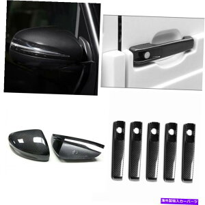 US~[ xcW464 GNX2019TChhAnh +obN~[Jo[P[VOLbvp For Benz W464 G-Class 2019 Side Door Handle + Rearview Mirror Cover Casing Cap