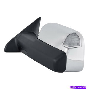 US�~���[ RAM 2500 12�̏ꍇ�A�h���C�o�[�T�C�h�p���[�����~���[�����M���A�t�H���_�E�F�C���� For Ram 2500 12 Replace Driver Side Power Towing Mirror Heated, Foldaway