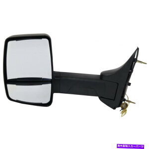 US~[ Ford E-350 Super Duty 1999-2014 Towing Mirror Driver Side Towing Manual Fold For Ford E-350 Super Duty 1999-2014 Towing Mirror Driver Side Towing Manual Fold