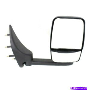 US~[ 02-14̃GRm@gE~[}jAtH[hV[gA[w/oME For 02-14 Econoline Van Tow Mirror Manual-Fold Short Arm w/o Signal Right Side