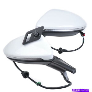 US~[ obN~[eRg[܂肽ݎTCh~[Stp7 mk7 Rearview Mirror Telecontrol Folding Side Mirrors with Light for Golf 7 MK7