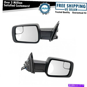 US~[ ~[Zbgp[܂肽ݎVOipxZT[1500̃ZT[ Mirror Set Power Folding Turn Signal Blind Spot Temp Sensor for Ram 1500