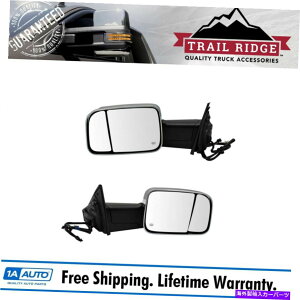 US~[ gCbW~[p[ḾAp̉xZT[yAt܂񂵂܂ Trail Ridge Mirror Power Heated Memory Turn Puddle w/ Temp Sensor Pair for Ram